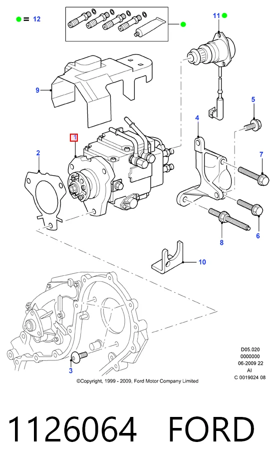 ПНВТ Ford Fiesta COURIER