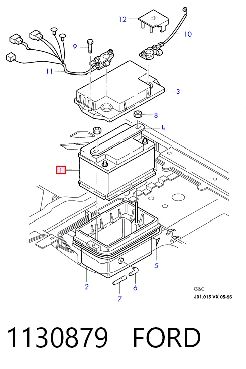 Купити 8666095 Volvo Автомобільна батарея