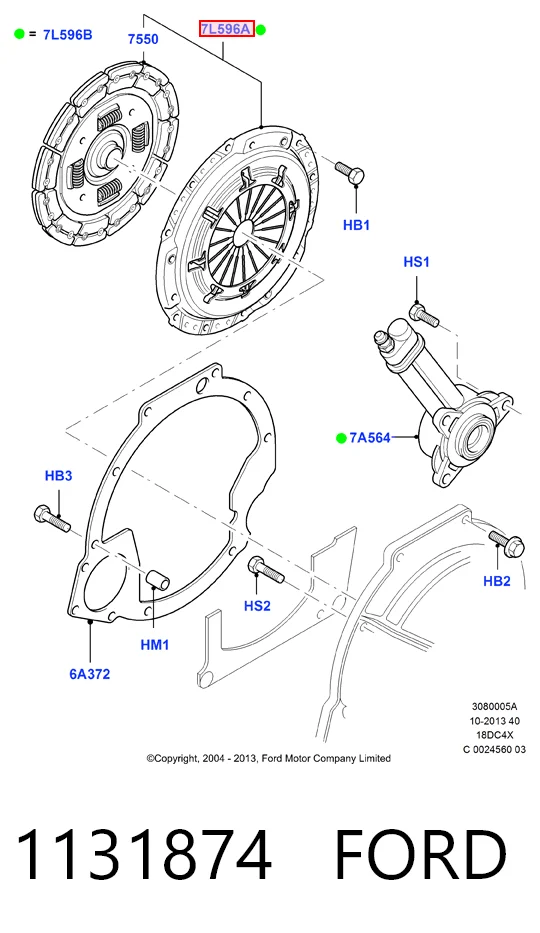 Купити Зчеплення Ford Mondeo III B4Y