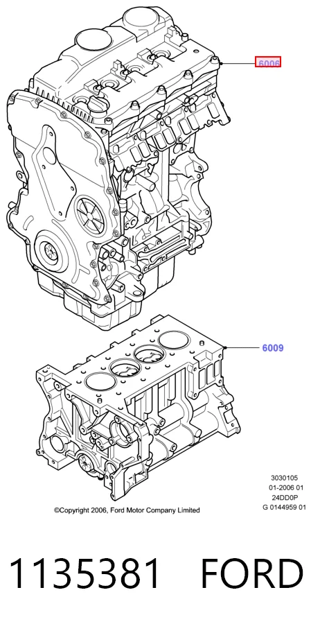 Купити Двигун Ford Transit V V184/5