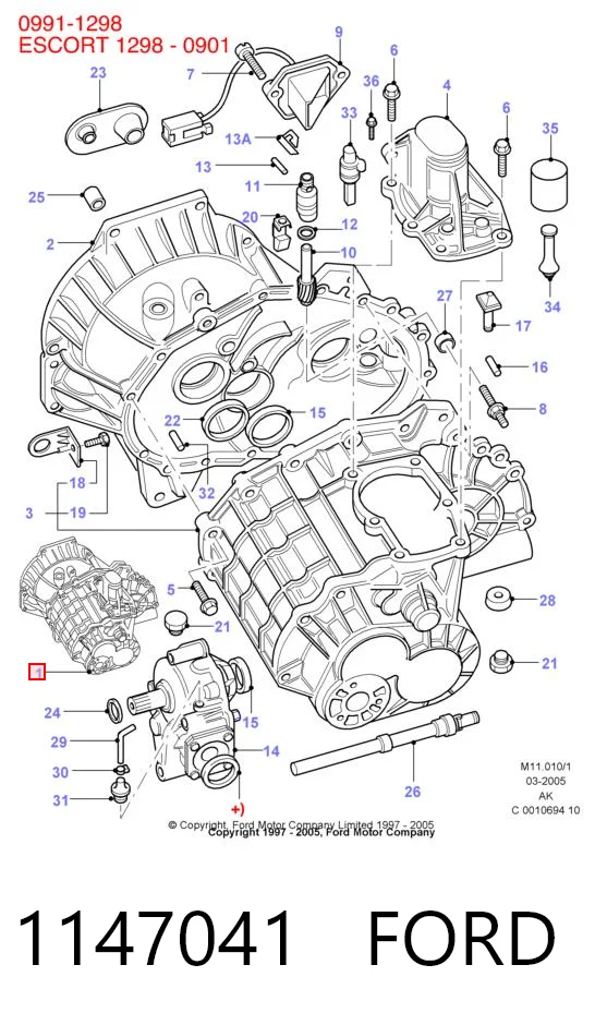 МКПП на Ford Mondeo I GBP