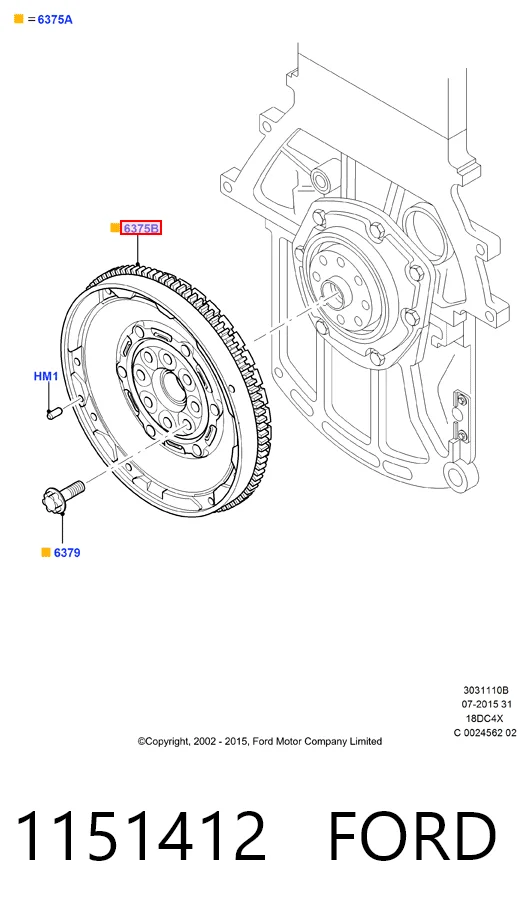 Купити Маховик Ford Focus I DNW