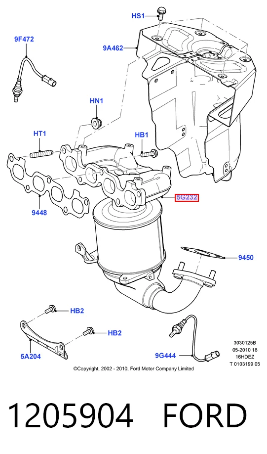 Каталізатор 276132 Maxgear