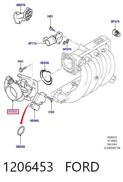 Блок дросельної заслінки Ford Ka хетчбек (RBT) (1996 - 2008) ціна, від 19.77 USD