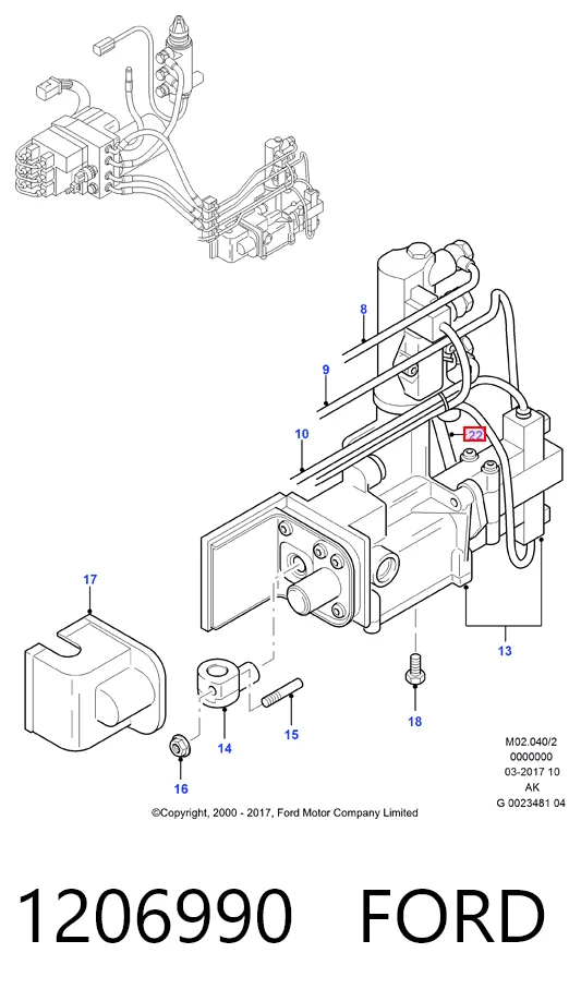 Натягувач приводного ременя Formpart/Otoform 20145009S ціна, від 10.81 USD