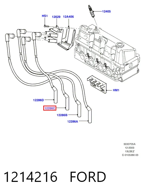 Високовольтні дроти MSK1142 Magneti Marelli