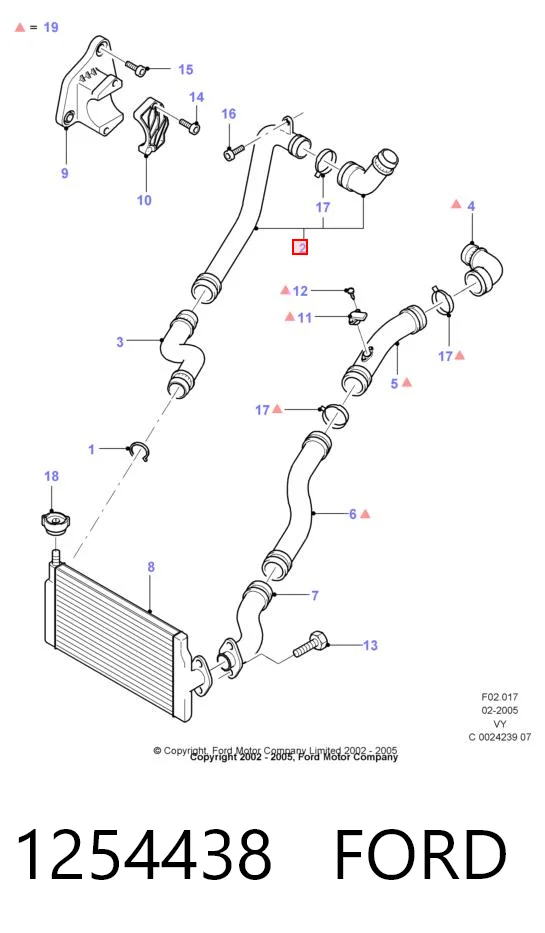 Шланг/патрубок интеркуллера Denckermann F100148 ціна, від 22.07 USD