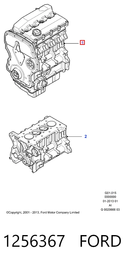 Мотор в зборі на Ford Mondeo III B4Y
