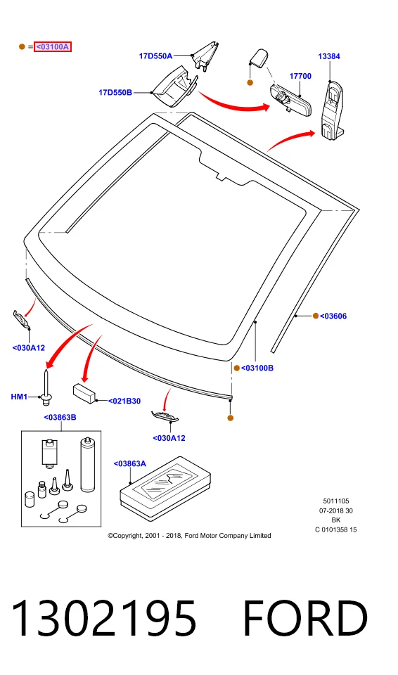 Скло лобове Pilkington ST500722