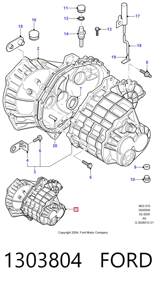 МКПП на Ford Mondeo III BWY