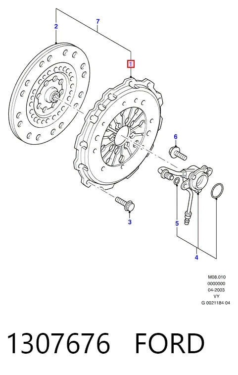 Купити Корзина зчеплення Volkswagen Sharan I 7M8, 7M9, 7M6