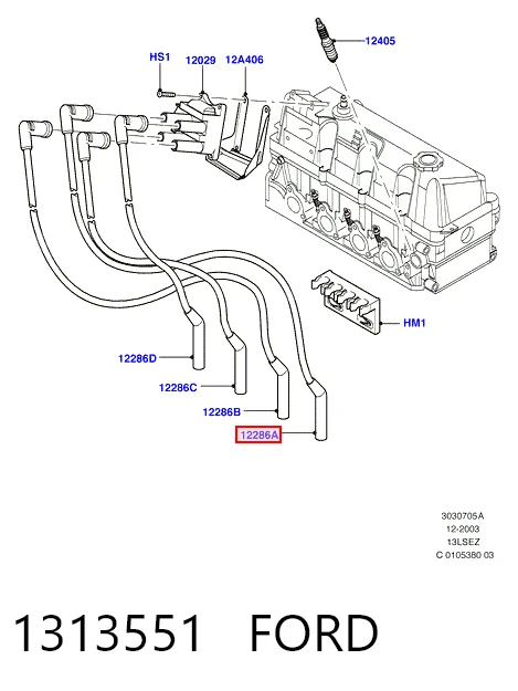 Дріт високовольтний Magneti Marelli MSK1304