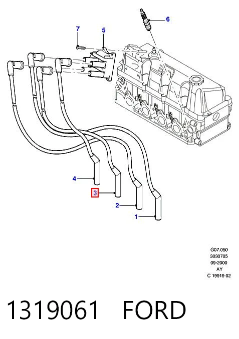 Дріт високовольтний Magneti Marelli MSK1142
