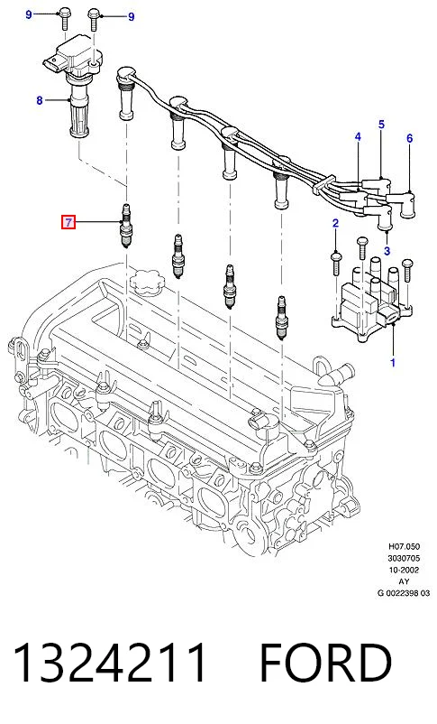 Свічки автомобільні Bosch W7DC ціна, від 2.00 USD