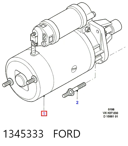 1345333 Ford Стартер двигуна