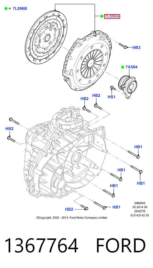 Комплект зчеплення  Polcar VA826797