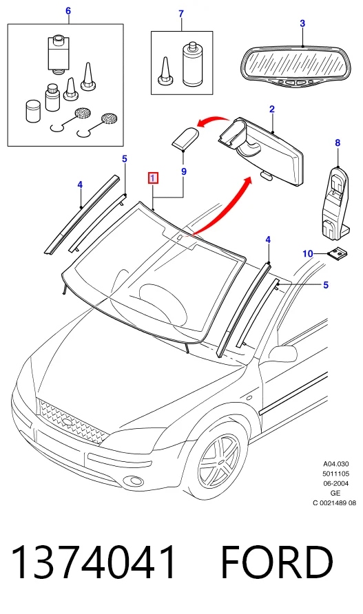 Скло лобове Pilkington AB26302A