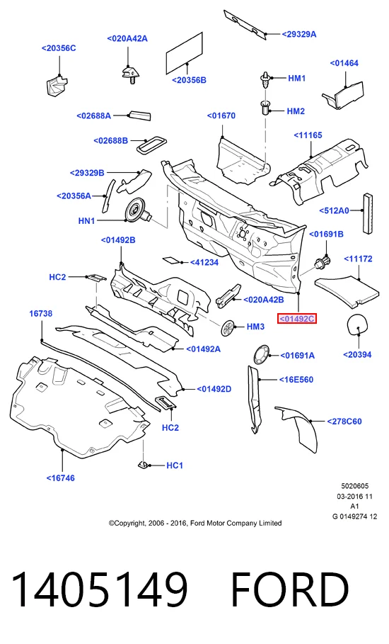  Фара протитуманна, ліва Ford Mondeo 4