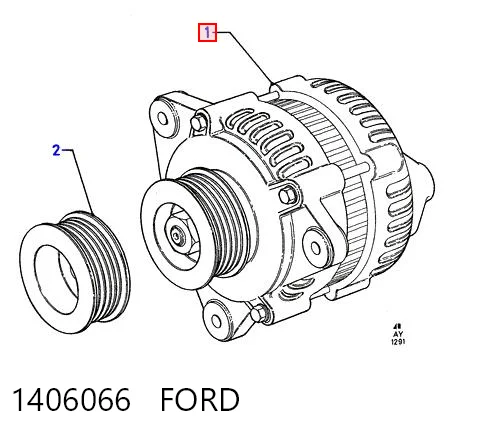 1406066 Ford Авто генератор