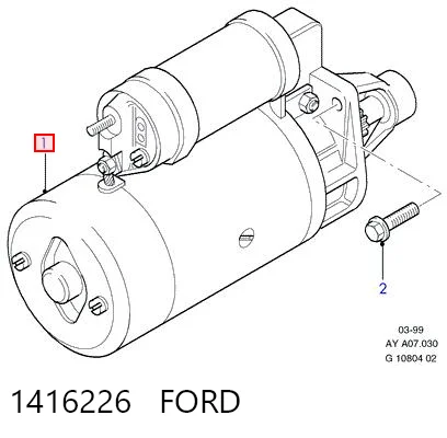 1416226 Ford Стартер двигуна
