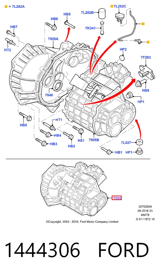 МКПП на Ford Focus III CB8