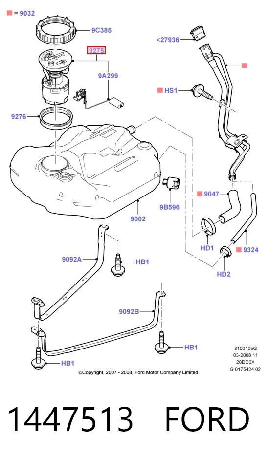 MAM00212M Magneti Marelli Електробензонасос