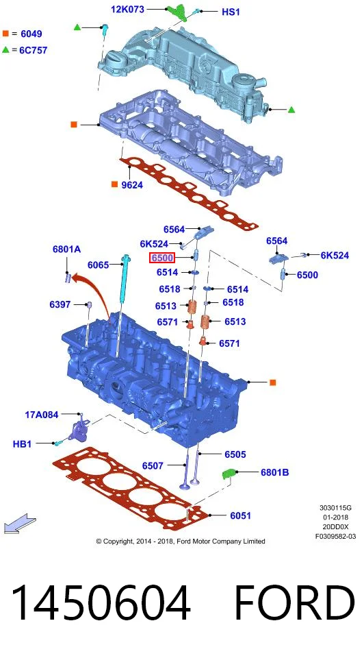 Штовхач клапана гідравлічний Freccia PI060055 ціна, від 7.56 USD