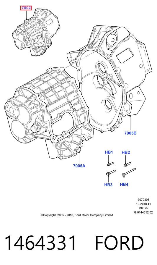 КПП в зборі Ford Transit VI