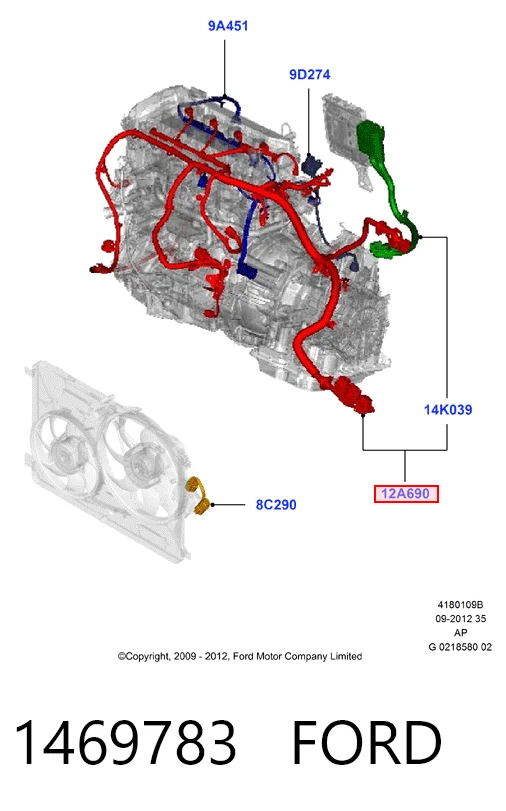 Купити Фара ліва Ford Transit V V184/5
