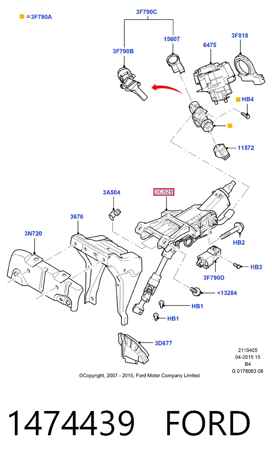 Купити A0005013515 Mercedes Кришка радіатора