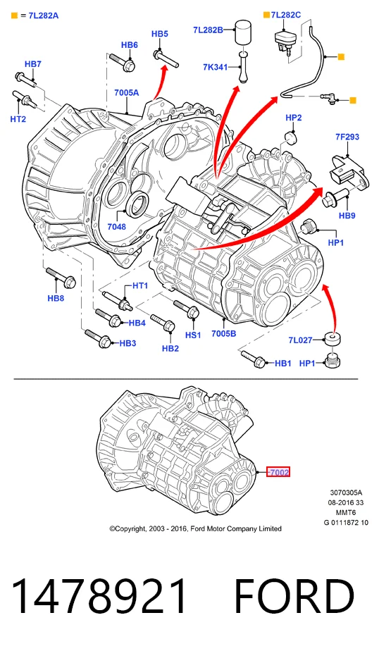 Купити Коробка передач Ford Focus III CB8