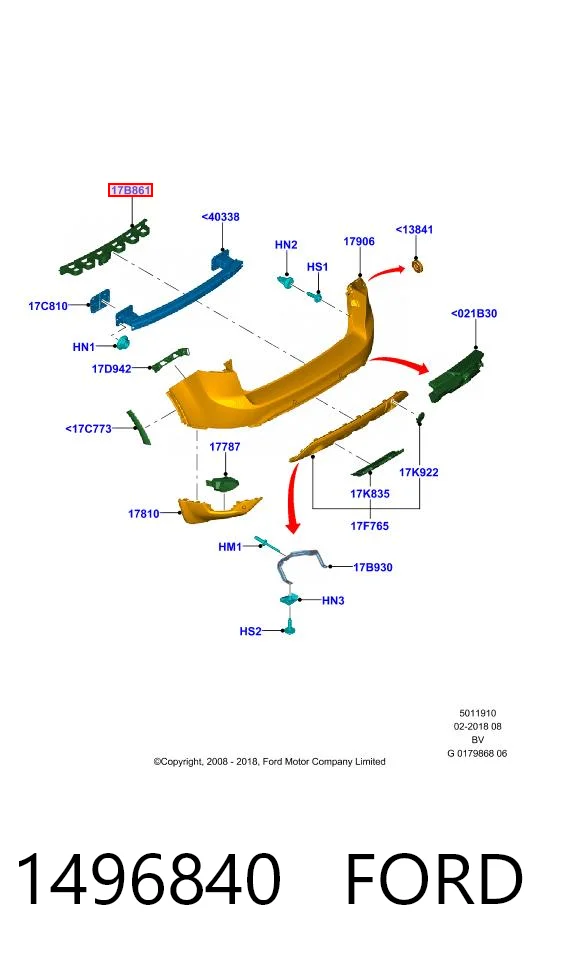 1496840 Ford 