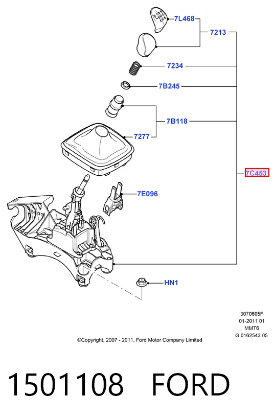 Селектор АКПП Ford Mondeo IV