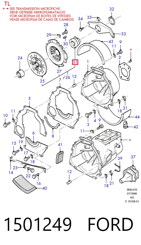 Купити CP14548 DP Group Підшипник включення зчеплення