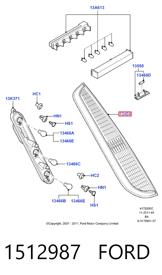 Купити Задня права фара Ford Focus II DA, FFS, DS