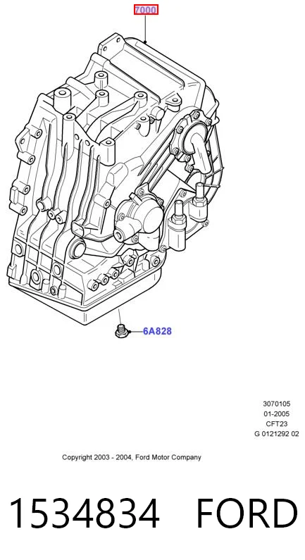 АКПП в зборі (автоматична коробка передач) Ford C-Max DM2