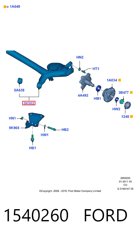 Купити 51889557 Fiat/Alfa/Lancia Балка задньої підвіски, підрамник
