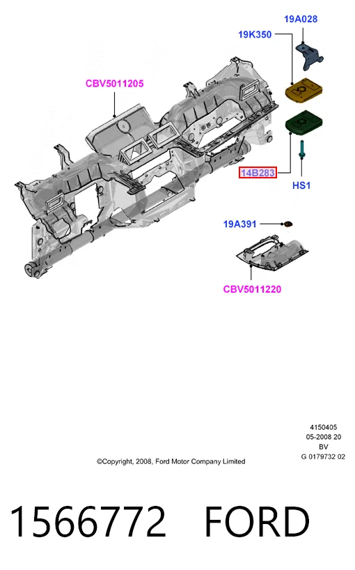  Ford 8M5T19C112BL ціна, від 30.56 USD