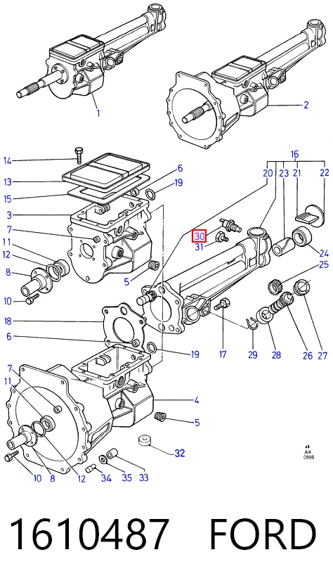 Датчик ліхтарів заднього ходу Ford Sierra I хетчбек (GBC) (1982 - 1987) ціна, від 5.41 USD