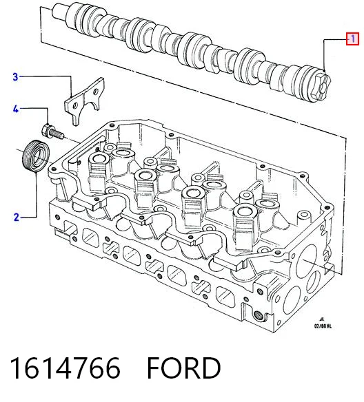 Розподільний вал EST14034 Estas