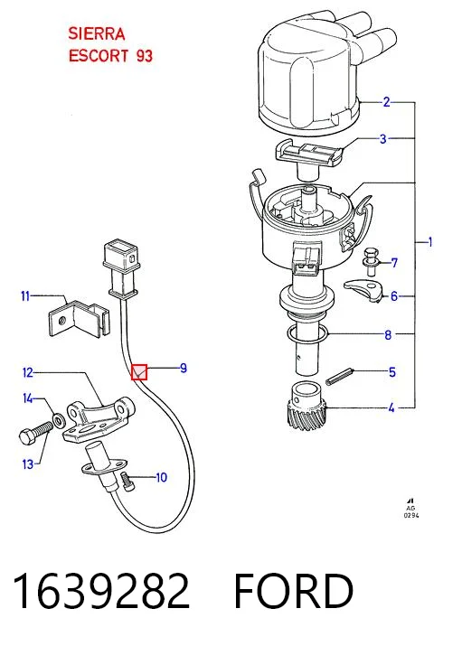 1639282 Ford ДПКВ