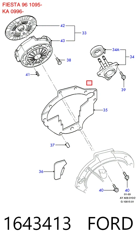 Купити MB350 Rocky Підшипник включення зчеплення