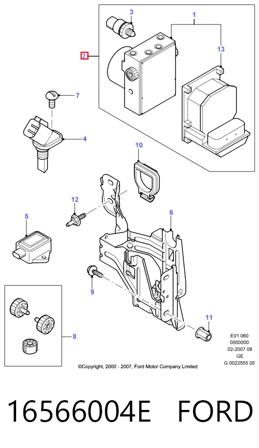 Купити Блок АБС Ford Mondeo IV CA2