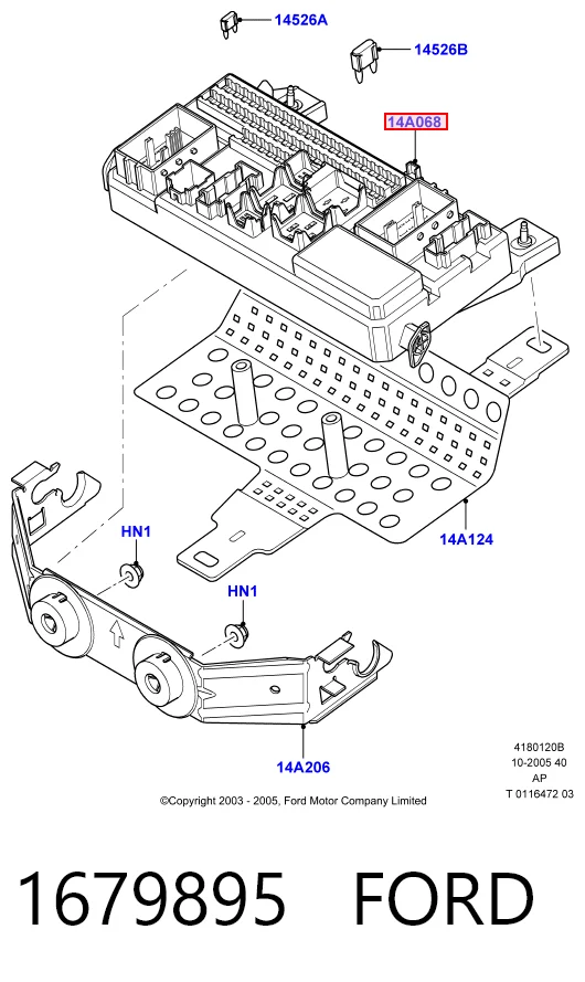 Купити Блок запобіжників Ford C-Max  DM2