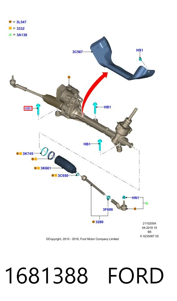 1681388 Ford 