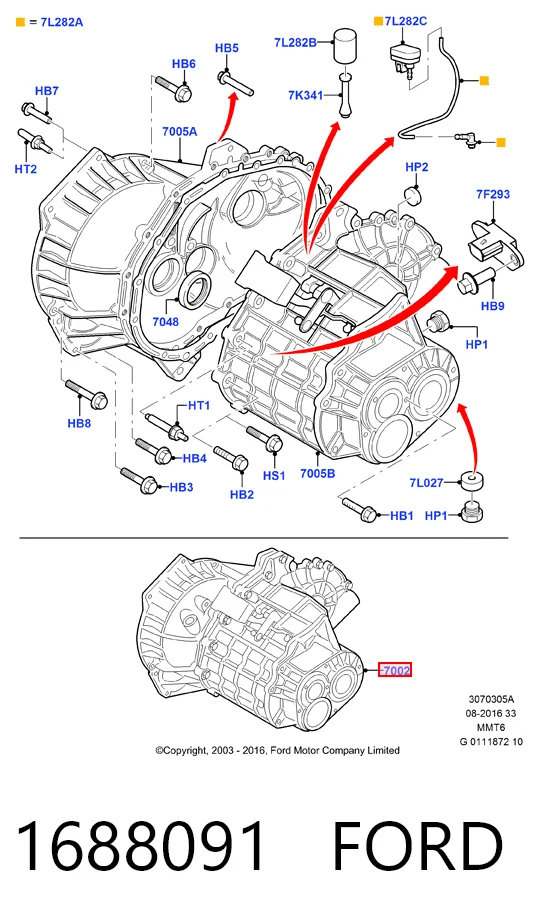  Коробка передач Ford Kuga 1