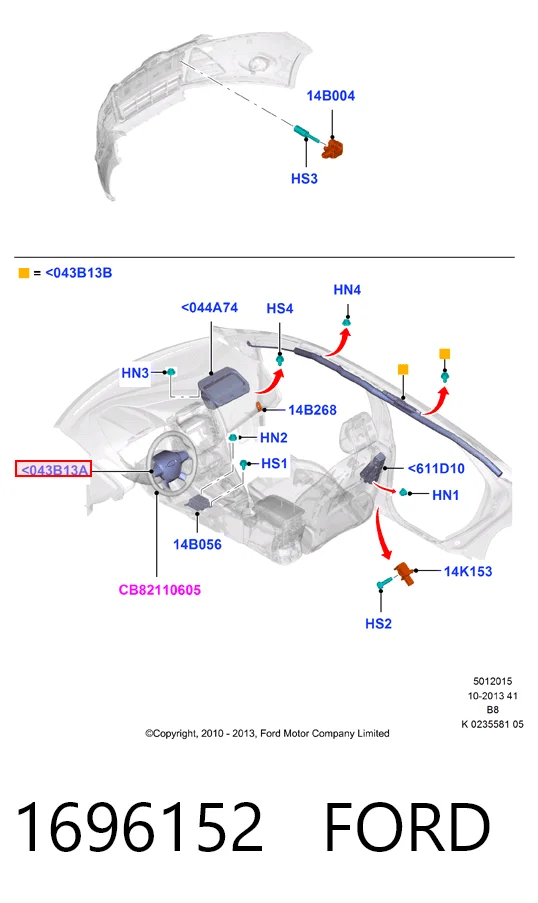Купити Кермо Ford Focus III CB8
