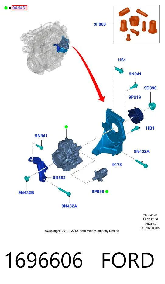 Купити 445010552 Bosch Насос паливний високого тиску (ПНВТ) - DIESEL