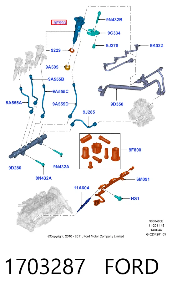 Купити Паливні форсунки Peugeot 208 I CA, CC