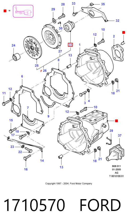 Вижимний підшипник Talbot 71275784 ціна, від 14.59 USD